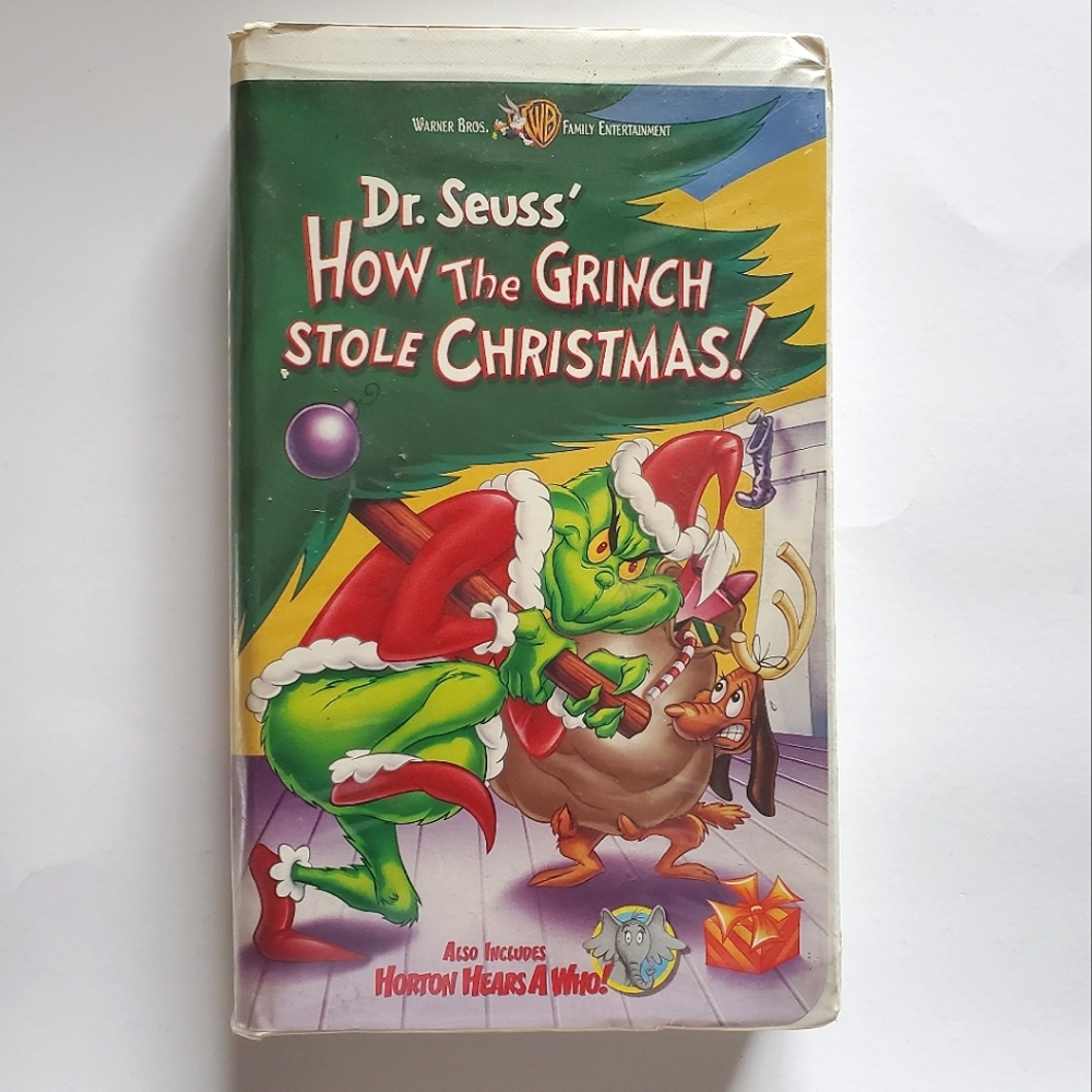 How the Grinch Stole Christmas VHS, EUC